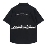 RHUDE X Automobili Lamborghini Uno Button Up Shirt